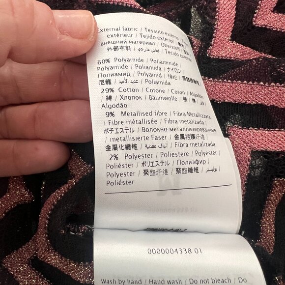 Missoni chevron multicolor top size S - Picture 6 of 6